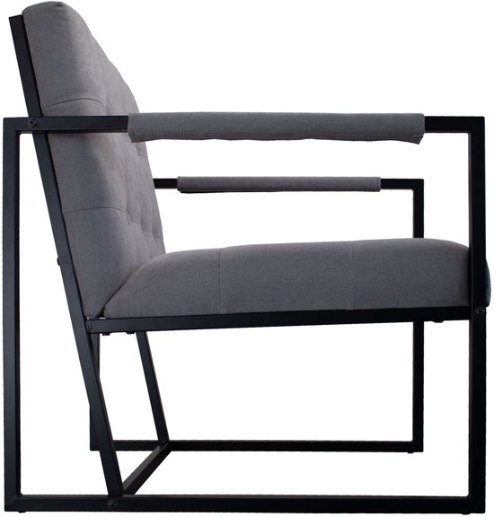 Design kruk in staal met lederen of huidbekleding