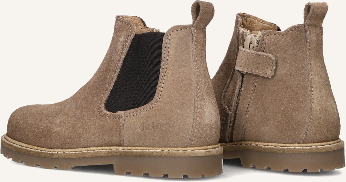 Du Loua Du Louis Boots Kids - Taupe - Maat 28