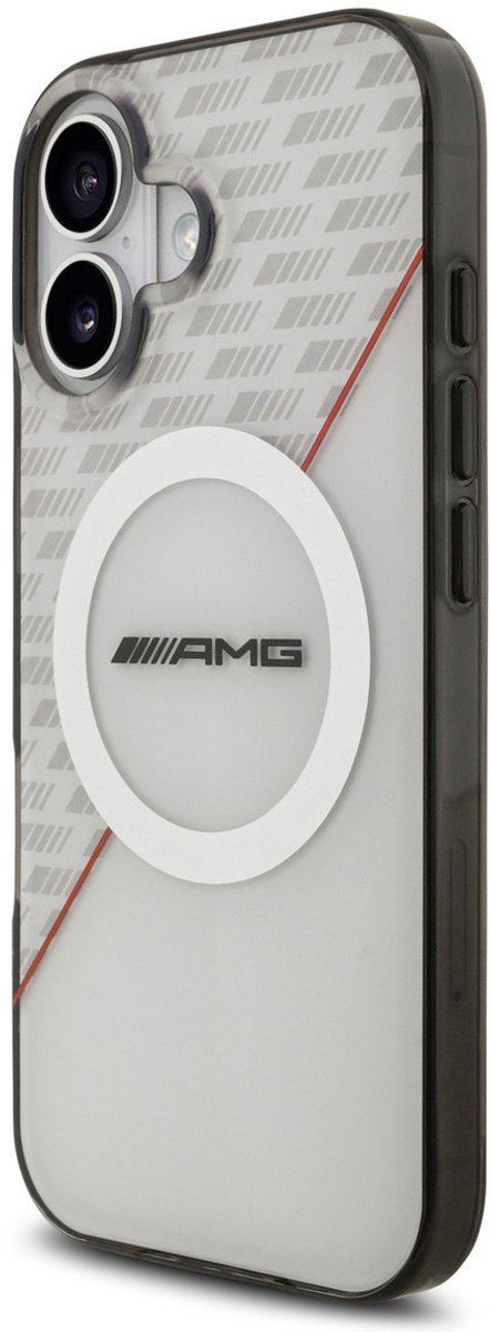 AMG Back Cover - iPhone 17 - Wit - Magsafe - Double Layer - Schokabsorberend van Merkloos — afbeelding 2