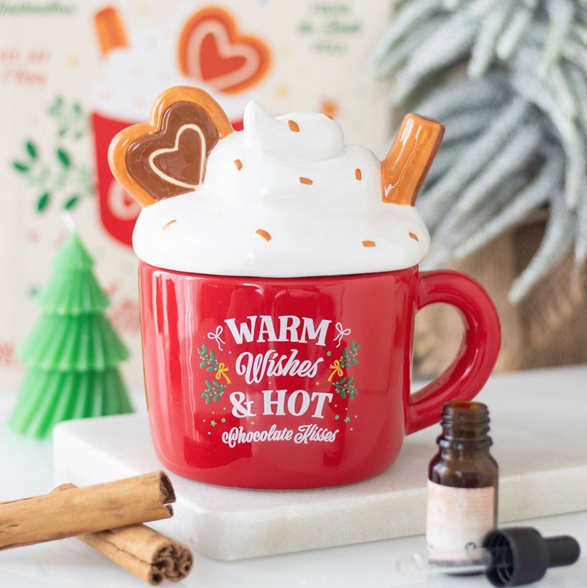 HOT CHOCOLATE MUG SHAPED - Waxbrander - Something Different Wholesale