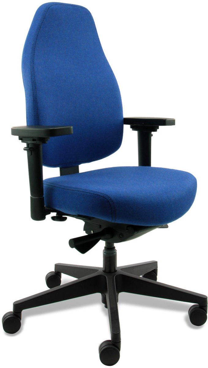 Sit And Move Therapod X Standaard - Blauw Wolvilt - Bureaustoel