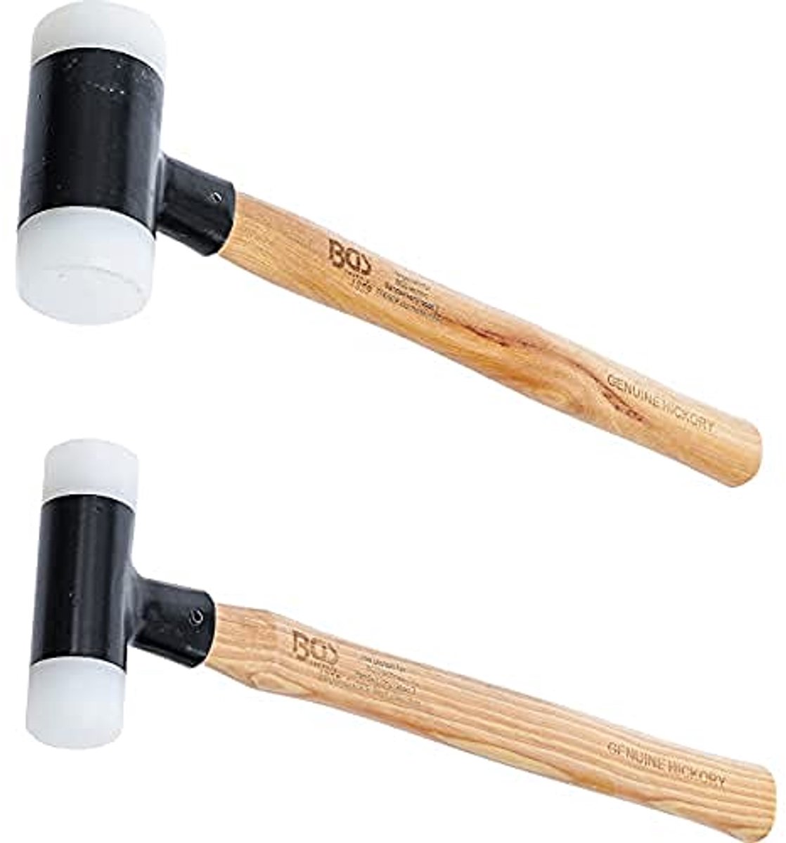 Set uitdeukhamers met hickory-steel | terugslagvrij | Ø 30/45 mm | 2-dlg.