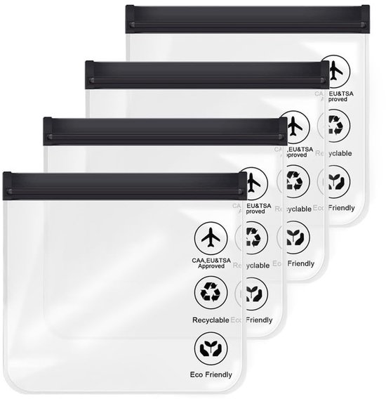 Doorzichtige tas met ritssluiting, goedgekeurd door het stadion, crossbody-schoudertas