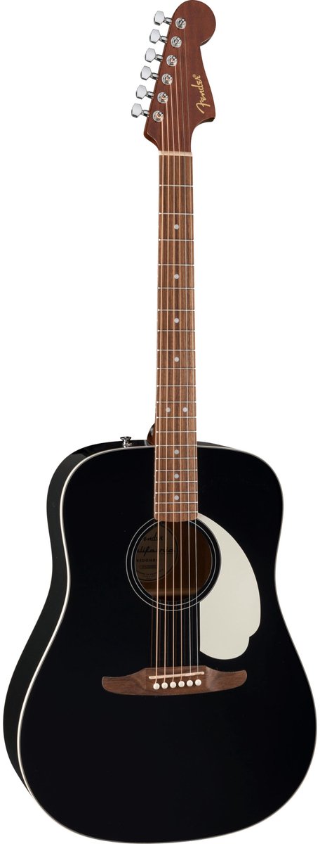 Fender California Standard Redondo Black - Akoestische gitaar