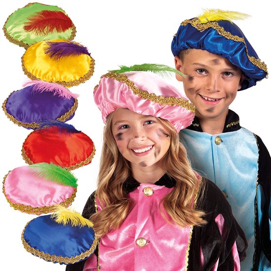 Boland - Baret Piet - Één maat - Kinderen - Jongens en meisjes - Sinterklaas - Pakjesavond - Intocht