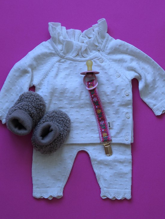 Bloom Babies - Speenkoord Set - Handgemaakt Speenclip - Kraamcadeau - Ibiza & Malibu - Koord voor je speen van Bloom Babies — afbeelding 3