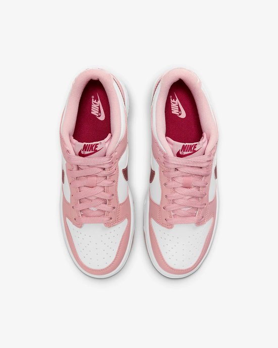 dunk low pink velvet