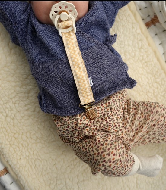 Bloom Babies - Speenkoord set Nice en Lima - Handgemaakt Speenclip - Kraamcadeau - Gratis inpakservice - Baby van Bloom Babies — afbeelding 3