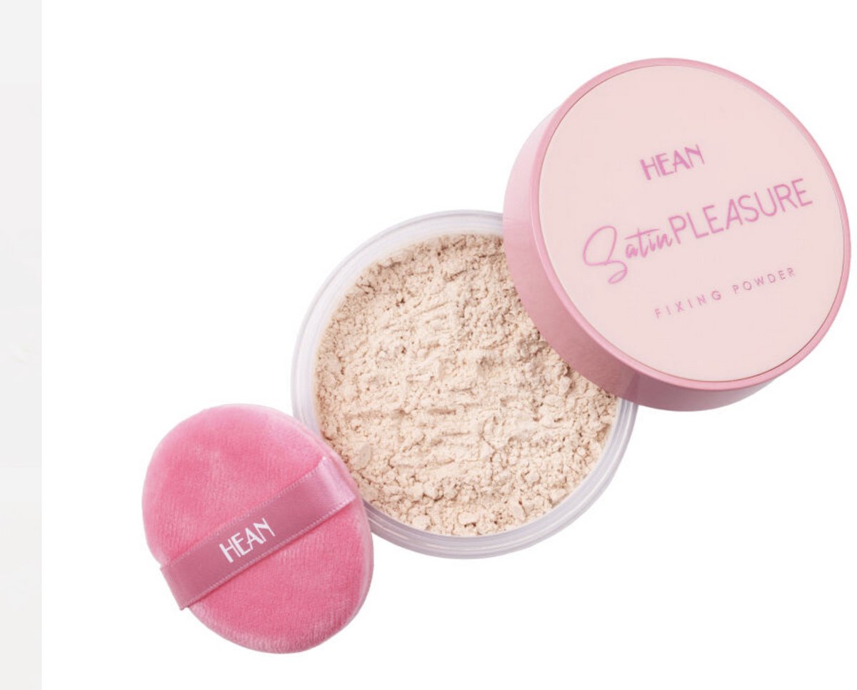 Satin Pleasure Fixing poeder (transparant) - Hean Cosmetics