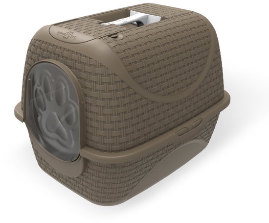 Bama Pet Kattenbak 41.8x50.5x39.6 cm Taupe