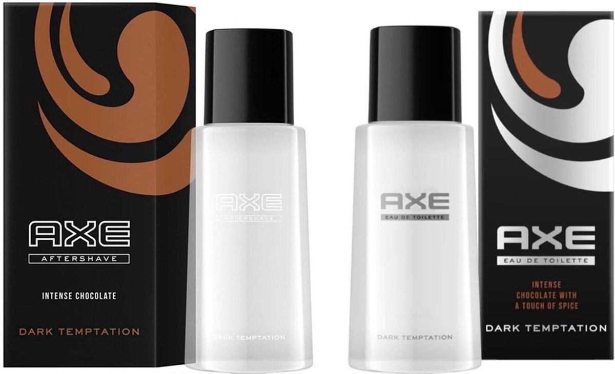 AXE After Shave Dark Temptation - 100 ml & Eau de Toilette 100 ml Spray -Voordeelverpakking