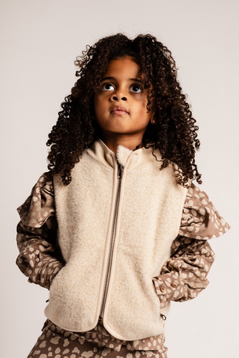 Mathod teddy gilet sand desert 86