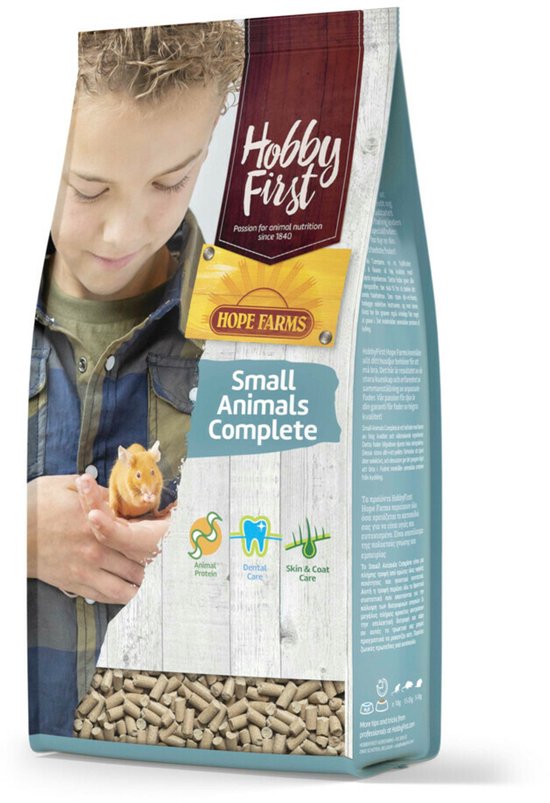 HobbyFirst Hope Farms Small Animals Complete - 6 x 1,5 kg - Voordeelverpakking