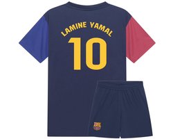 Lamine Yamal FC Barcelona Voetbaltenue - Voetbal Tenue Kinderen - Shirt en Broekje - Jongens en Meisjes -- Maat 152