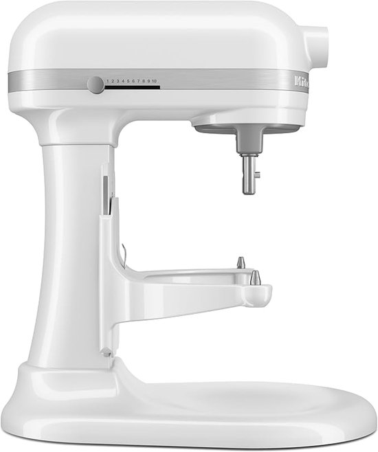KitchenAid keukenmachine - Artisan - In hoogte verstelbare kom - 375 W - Krachtig met 11 snelheden - 4 accessoires - 6,6L - Classic Wit van KitchenAid — afbeelding 4
