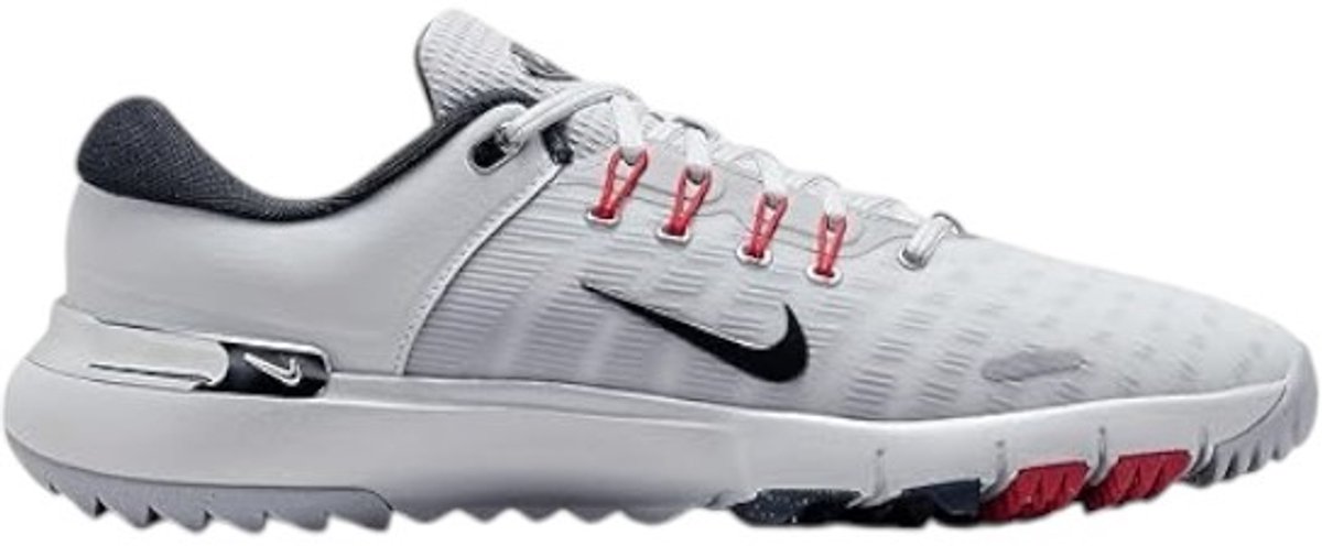 Nike Free Golf Golfschoenen Wolf Armory – Heren Pure Platinum Light Crimson