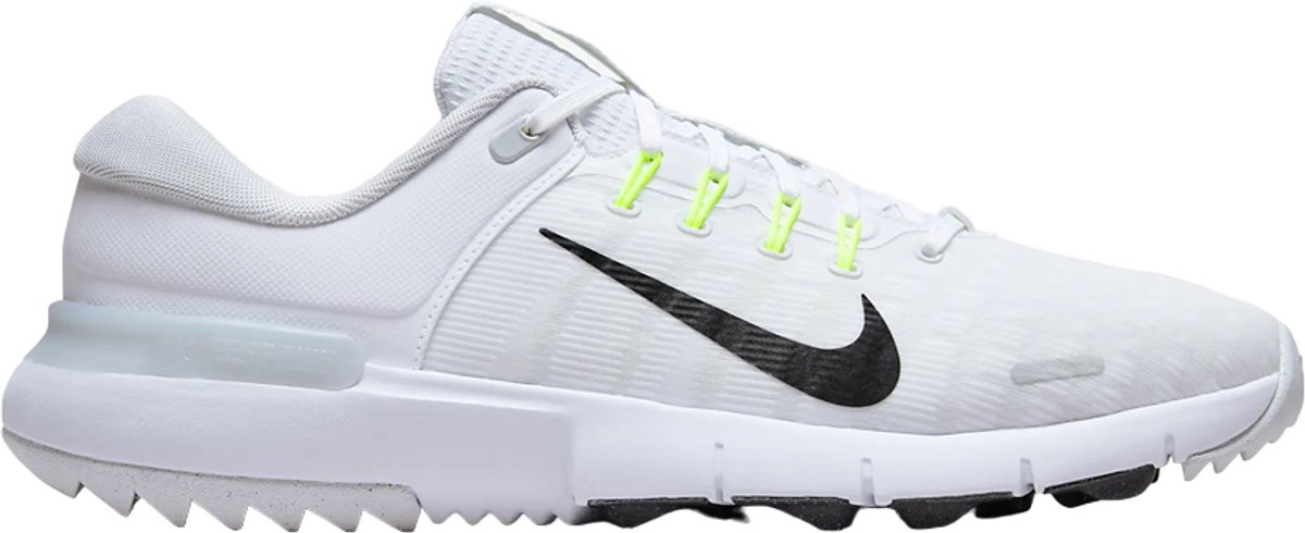 Nike Free Golf Pure Platinum NN Golfschoenen White Black Pure Platinum Heren