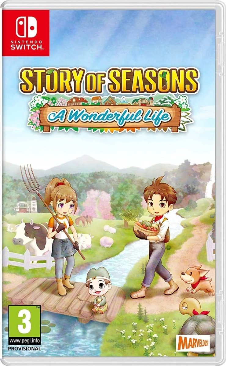 Story of Seasons: A Wonderful Life Switch Game