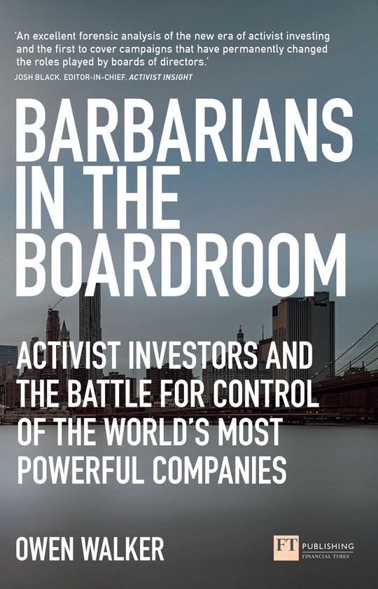 Financial Times Series - Barbarians in the Boardroom - cover