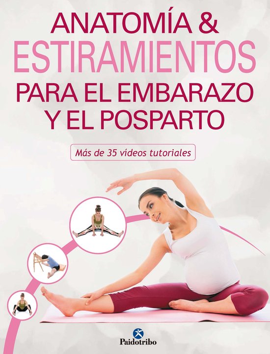 Estiramientos - Anatomía & estiramientos para el embarazo y ... - cover