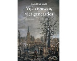 Omslag van Vijf vrouwen, vier generaties