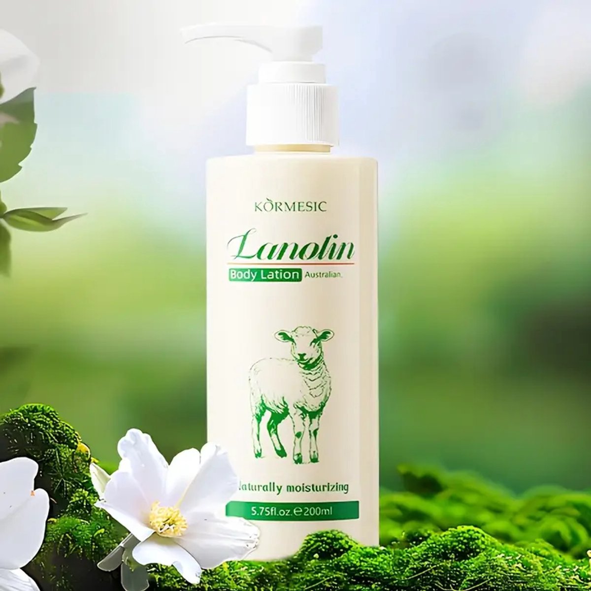 Hypoallergene Lanolin (Schapenolie ) Body Lotion – Intensieve Hydratatie & Bescherming