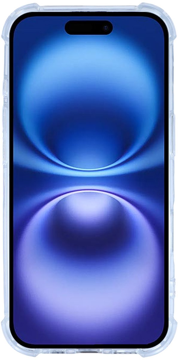 Zenzotek Hoesje Geschikt voor iPhone 17 - Telefoonhoesje - Verstevigde hoeken - Transparant