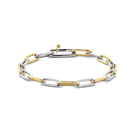 Bracelet Femme TI SENTO - Argent 925 - Argent plaqué or jaune - Taille M - 2936BI