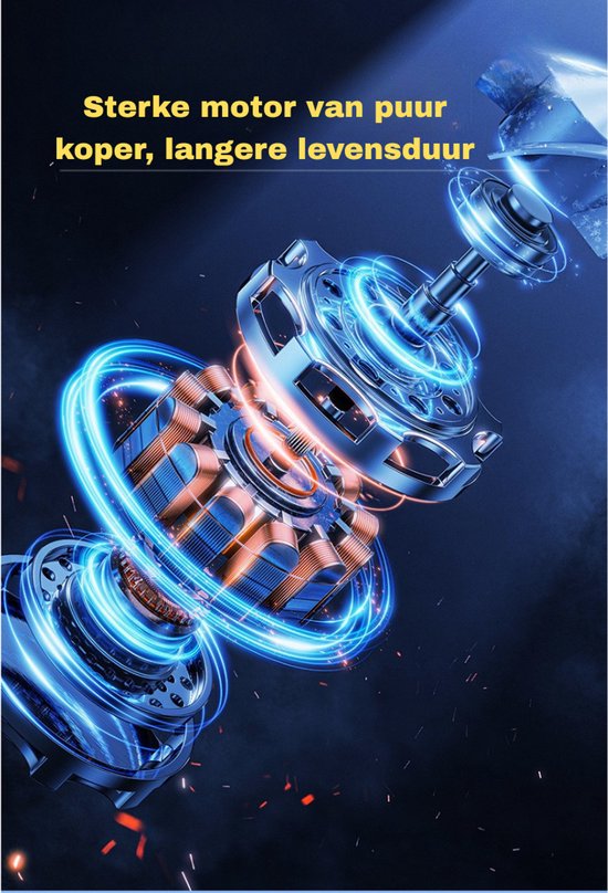 Truskore Hogedrukreiniger - Draadloze Hogedrukreiniger - Hogedrukspuit Auto & Terras - 2x 1500 mAh Accu - Met Opbergkoffer - Compact & Krachtig van Truskore — afbeelding 2