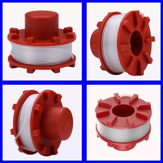 Spoel geschikt voor Einhell GE-CT 36/30 Li E SOLO AGILLO 36/255 BL AGILLO 18/200 3405096 Reserveonderdelen Trimmer (4 stuks) van kwb — afbeelding 3