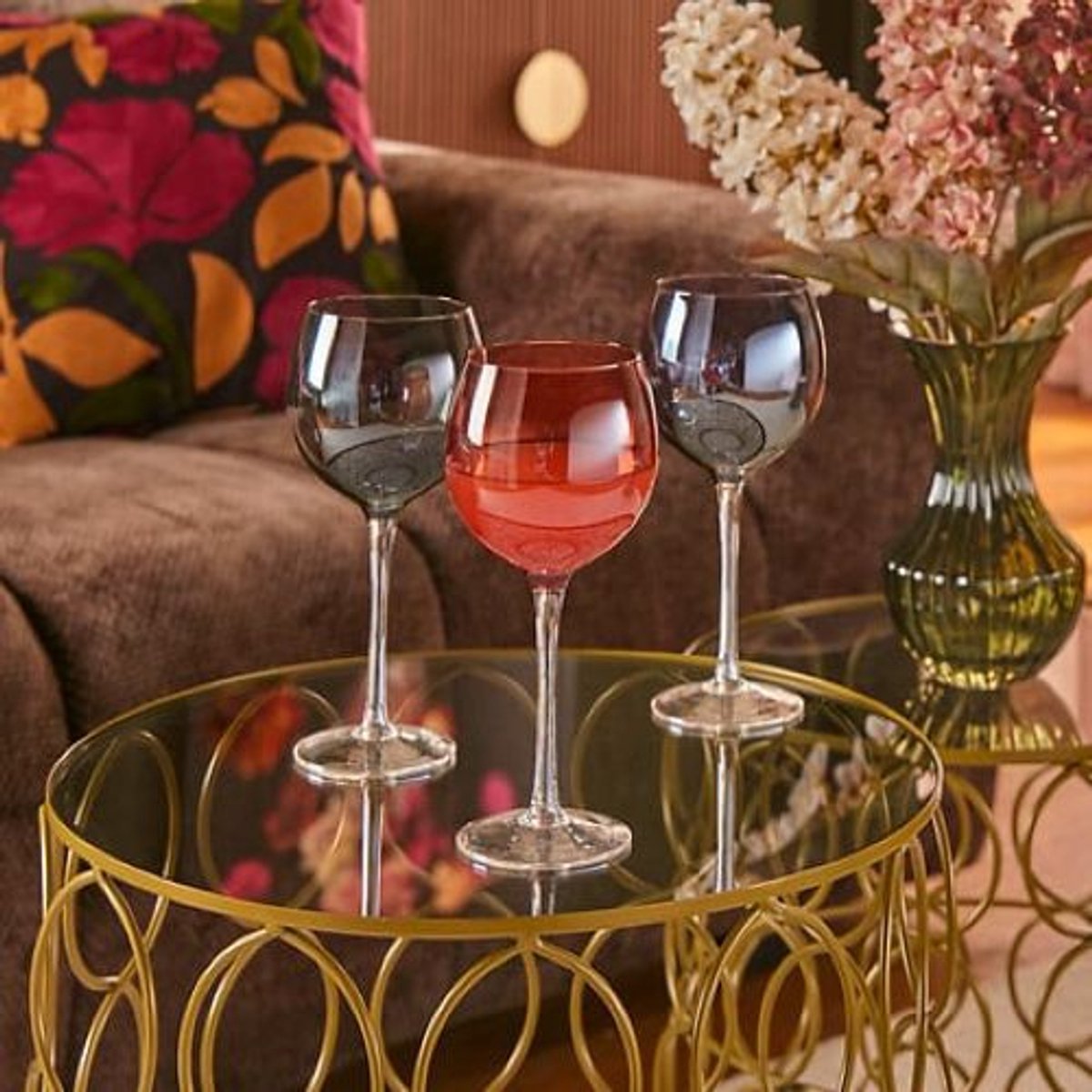 Secret de Gourmet Lucia Wijnglazen - 42cl - Set van 6 stuks - Multi