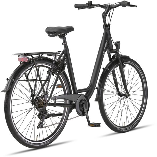 Altec Damesfiets Verona 28 Inch 56 cm Dames 7V V-Brakes Matzwart — afbeelding 5