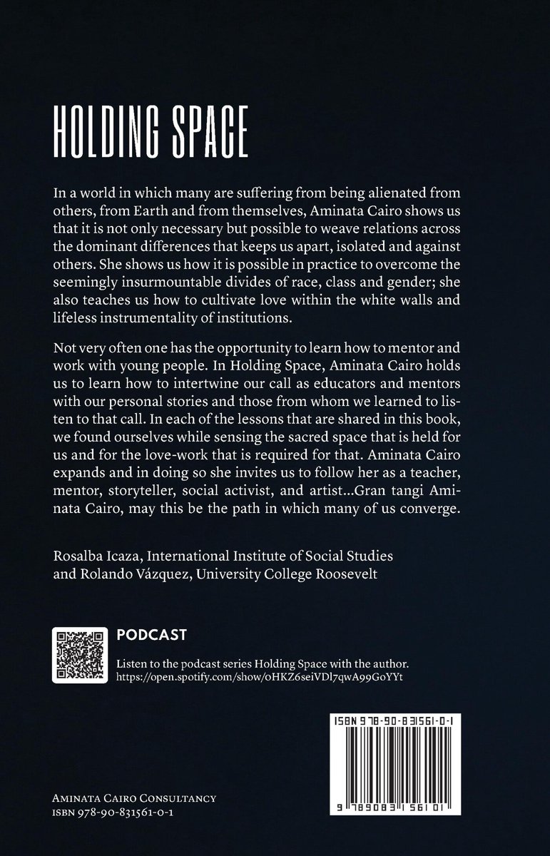 Holding Space- Holding Space - back cover