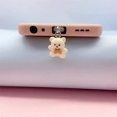 UNICRAFTALE 16 Stks Stofpluggen Charm Acryl Stofplug Covers Charms Set