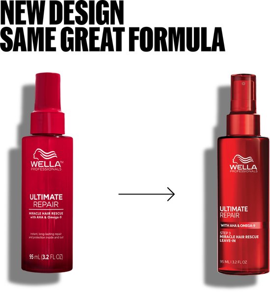 Wella Professionals Ultimate Repair Miracle Hair Rescue Leave-In Treatment 95ml - Bonding - herstelt beschadigd haar