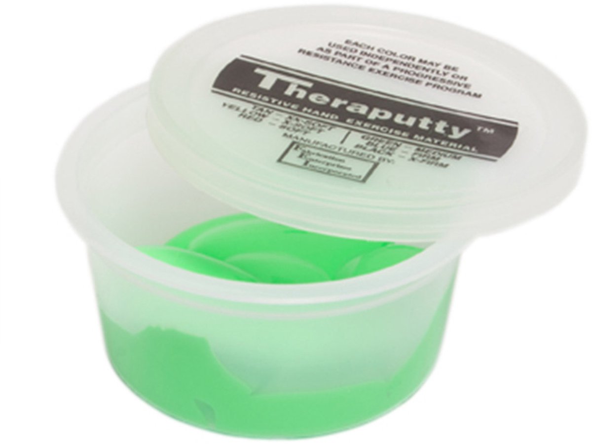 CanDo Theraputty 56gr Medium/Groen - Handoefenmateriaal - CanDo