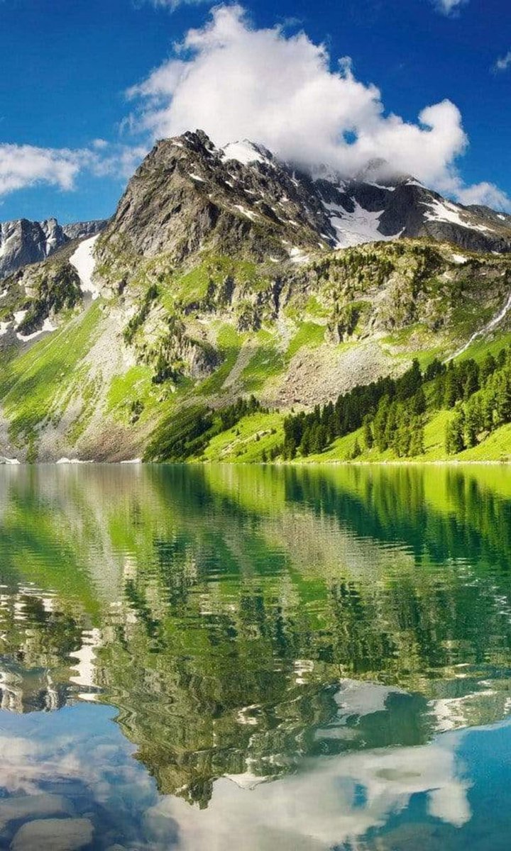 Fotobehang - Lake 150x250cm - Vliesbehang