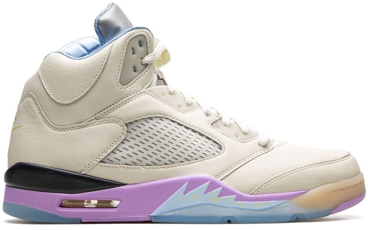 Nike Air Jordan 5 Retro SP X DJ Khaled Sneaker Limited Edition Wit Paars
