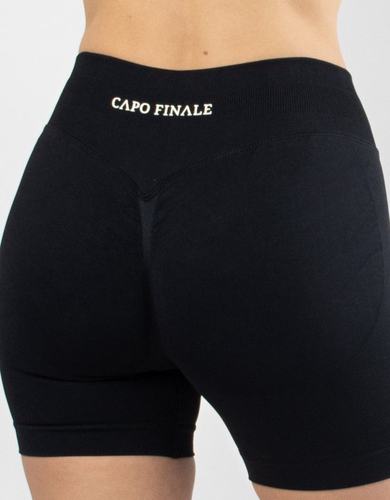Divinity Seamless Short - CAPO FINALE - Shorts - XS - Kleur Rood - Sportkleding - Activewear - Gymkleding - Fitnesskleding - Sportoutfit - Fitness - Hardlopen - Crossfit - Yoga - Pilates - Krachttraining — afbeelding 3