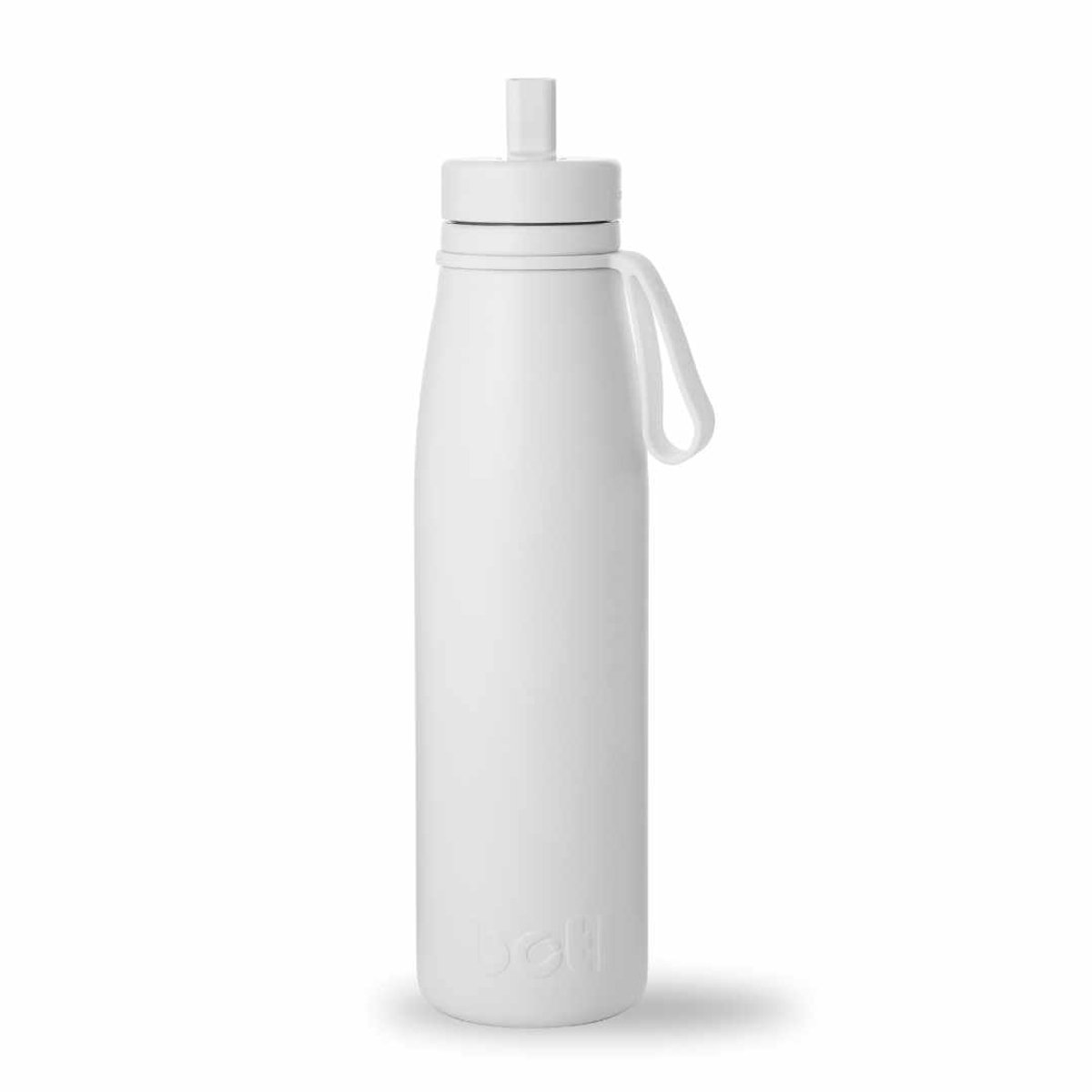 EcoBotl - Evolution V2 White - 500 ml - Drinkfles - Waterfles - Sportfles - Wit - RVS - Geïsoleerd - Duurzaam - Rietje - Warme en koude dranken