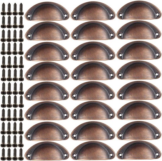 Shell Kast Brenzoos - Vintage antieke keukenkast deurkast lade shell trekgrepen ...