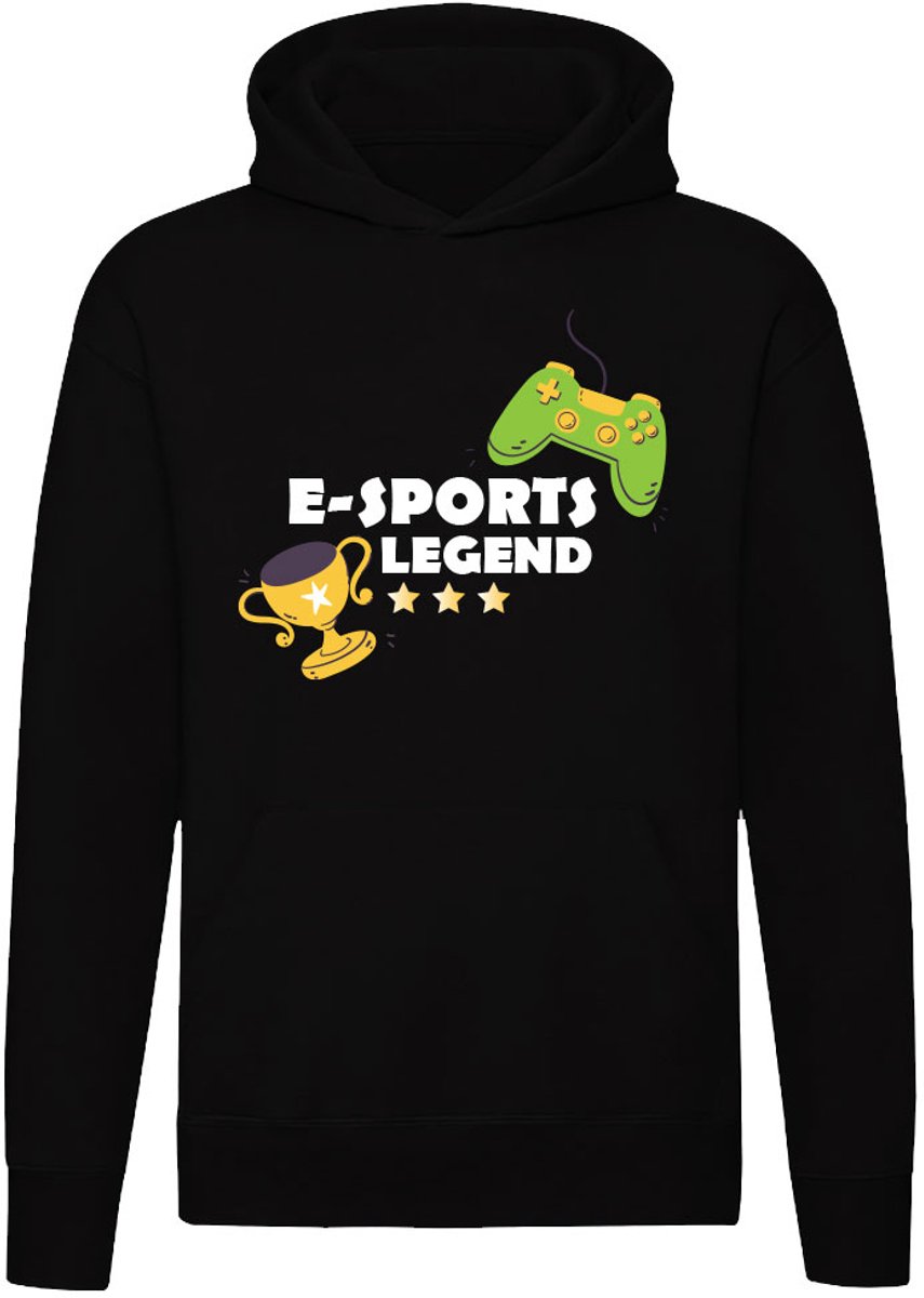 Gaming Hoodie - e-sports trui - gamer shirt met controller - leuk cadeau voor gamer - unisex