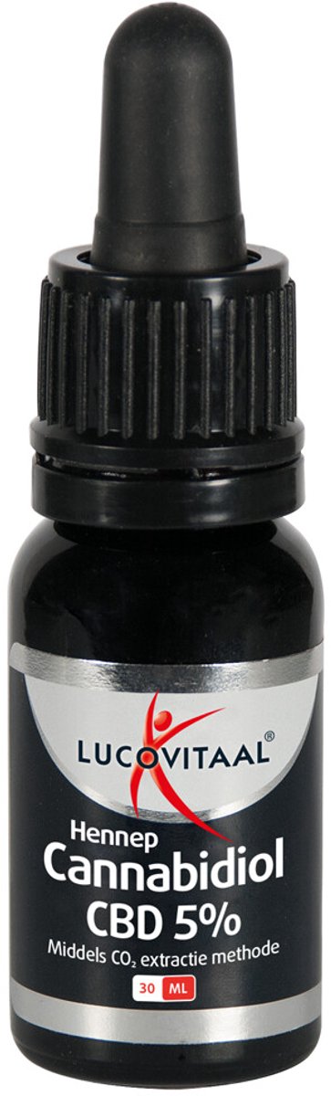 Lucovitaal - CBD Cannabidiol Olie 5% - 3 x 30 ml - Voordeelverpakking