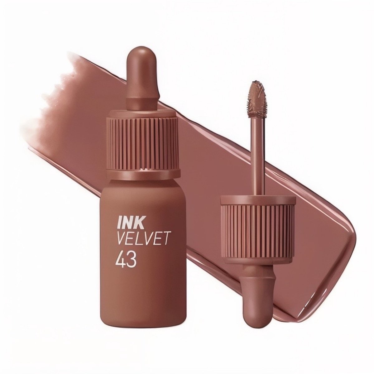 Peripera - Ink Velvet - Lip Tint - Caffeine Nude - 43 - Korean Beauty