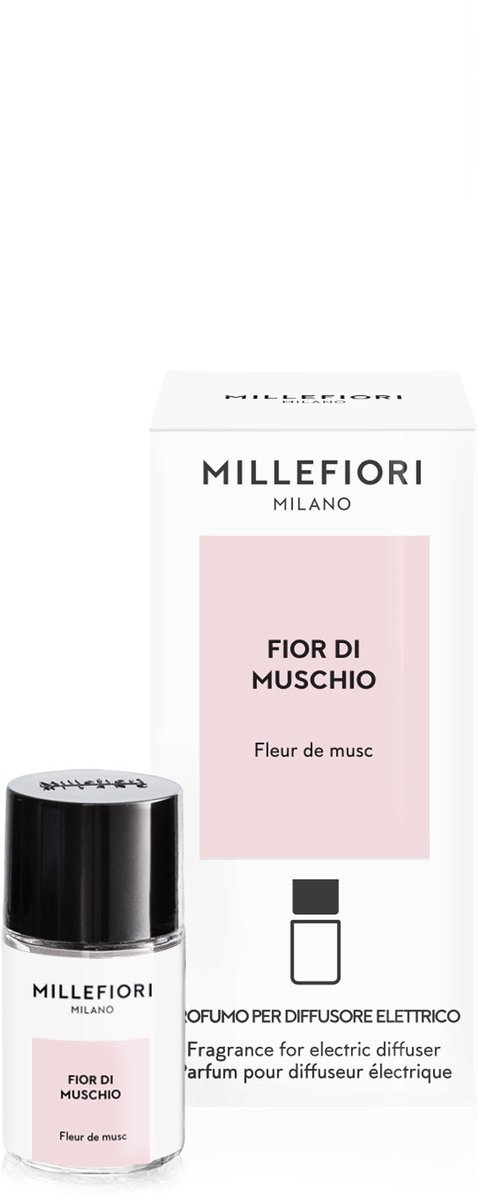 Millefiori Milano - Elektrische Diffuser Navulling - Fior di Muschio