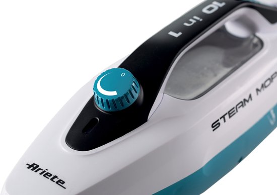 Ariete 4175 Steam Mop Foldable 10 in 1, Scopa a Vapore Pieghevole, 1500 Watt, 10 funzioni in 1, Kit accessori, Capacità 350 cc, Blu | Generatori di vapore in offerta su