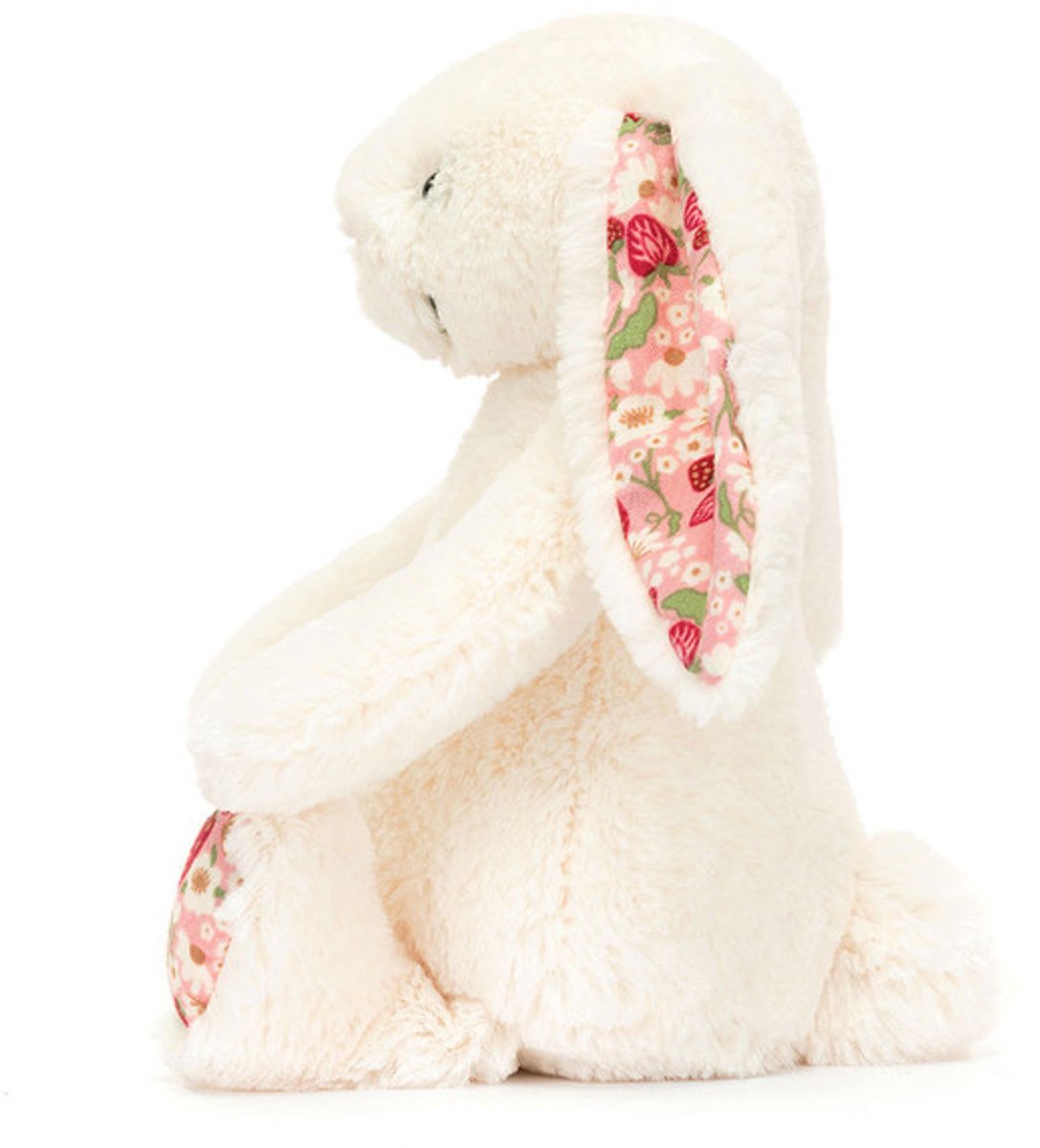 Jellycat Knuffels - Blossom Cream Bunny Berry - Konijn - Wit - Knuffel - 18 cm - Voor alle leeftijden — cadeau in Spellen & Speelgoed - foto 2