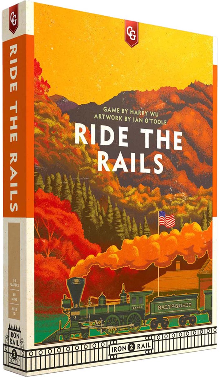 Iron Rail: Ride the Rails - Bordspel (ENG)