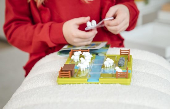 SmartGames Schaapjes Tellen - Logisch Denkspel - 60 Opdrachten - Compact Reisspel & Solospel - Vanaf 7 Jaar