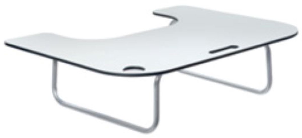 Antibacteriële Ergonomische Leestafel LE200 – Bedtafel voor Laptop, Lezen en Eten in Bed – Medische Bedtafel met Uitsparing – CE Gecertificeerd – 70x55 cm